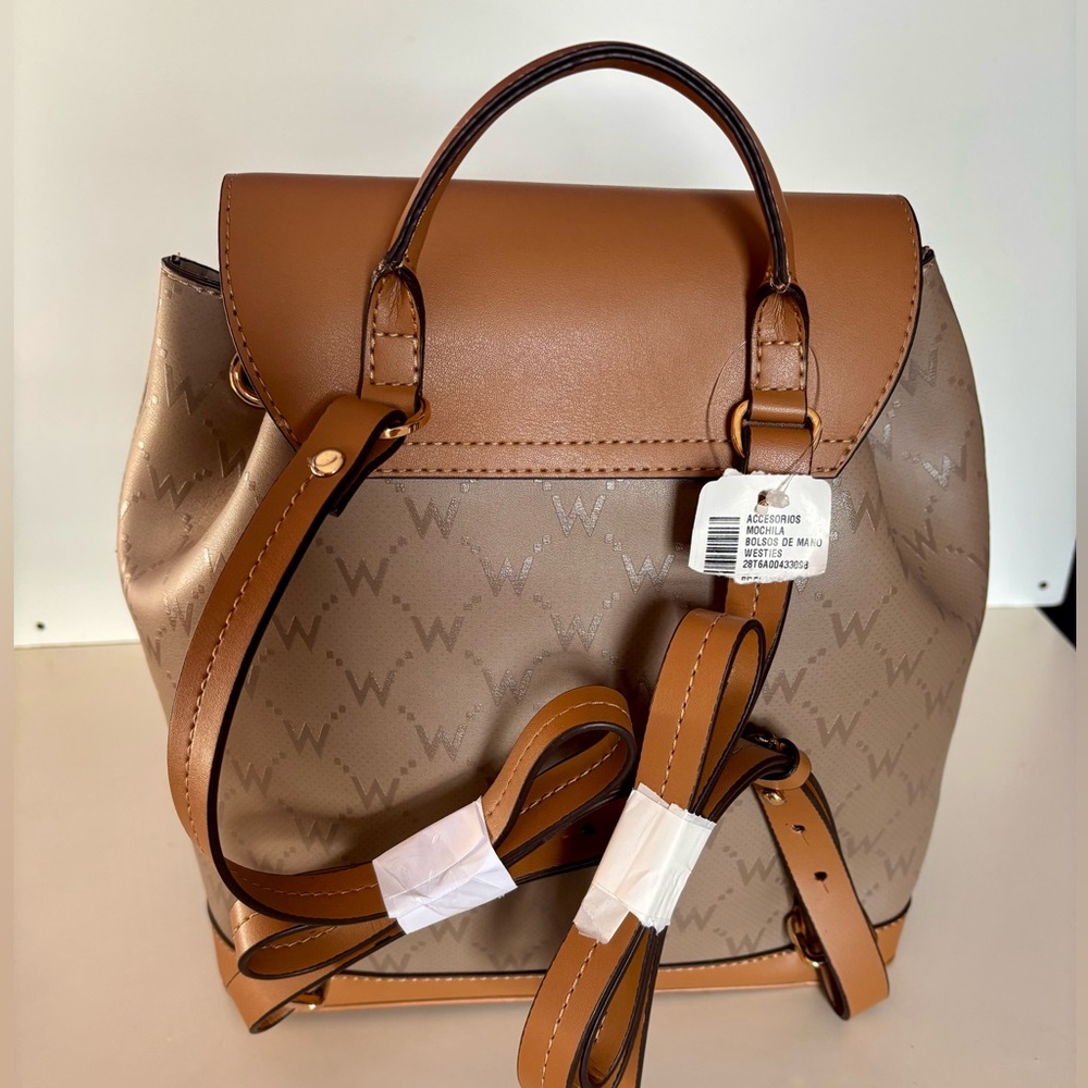 NWT Vegan leather backpack - Picture 3 of 6
